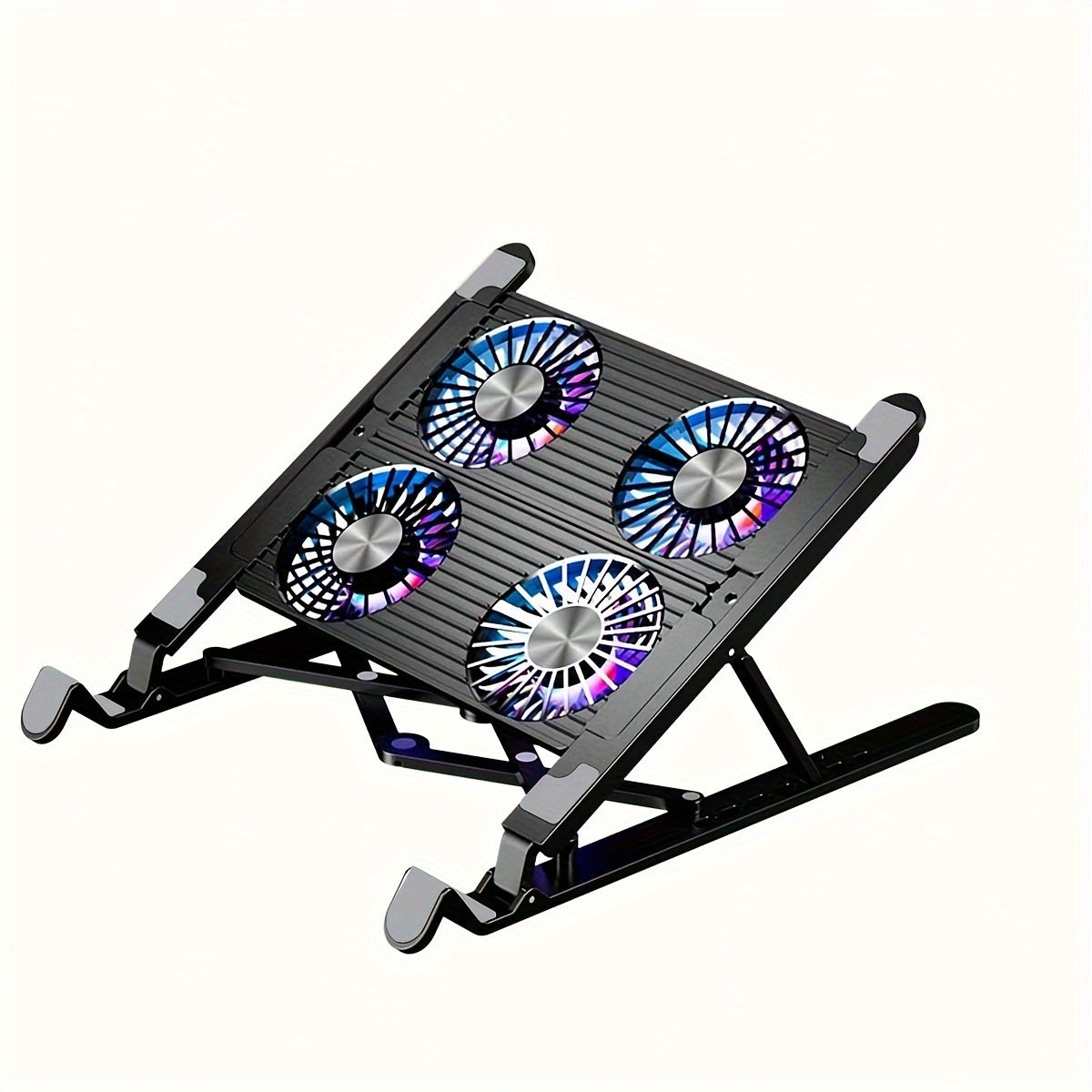 4-Fan Gaming Laptop Cooling Pad (Adjustable Height)