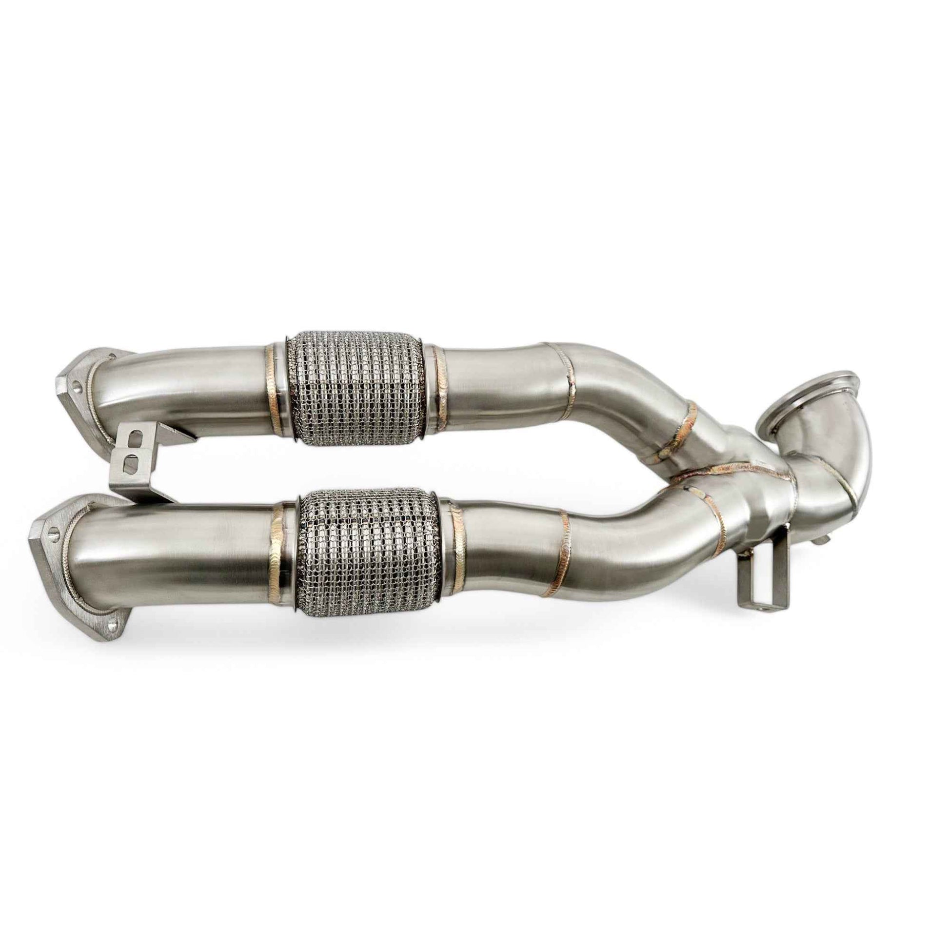 2.5T Race Downpipe For 2018+ Audi RS3 8V, RS3 8Y & TTRS 8S | Palenon Performance